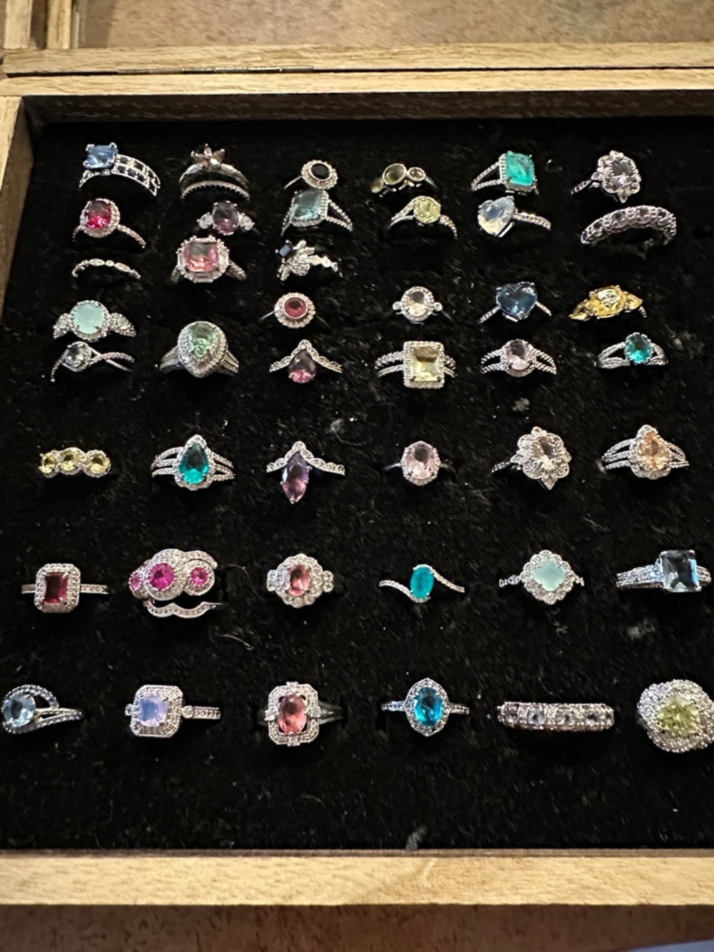 Lot of 43 Bomb party rings size 7 - Picture 2 of 5